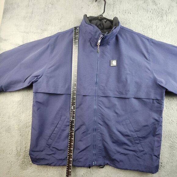 Carhartt J104 Workshield Jacket Mens XL Mesh Lined Vented Hooded Water Resistant - Picture 6 of 11